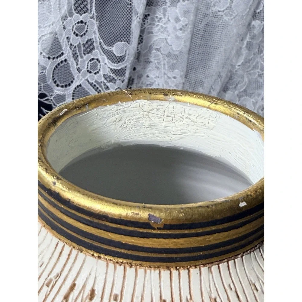 Beautiful VTG Large Ginger‎ Jar/Urn/Vase w/Lid ~Italy~ 16